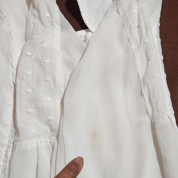 American Eagle Outfitter White Blouse - Picture 4 of 9